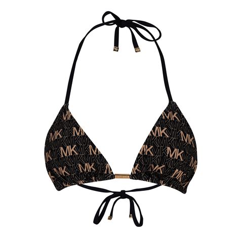 michael kors bikini zwart|Michael Kors one shoulder bikini.